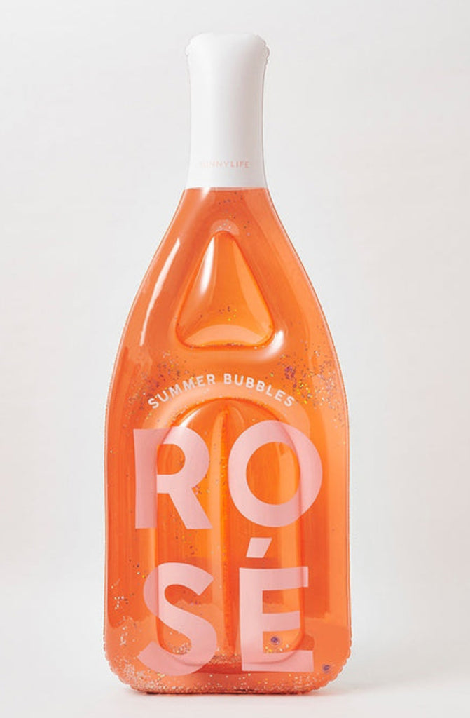 SUNNYLIFE Luxe Lie-On Float Rose Bottle