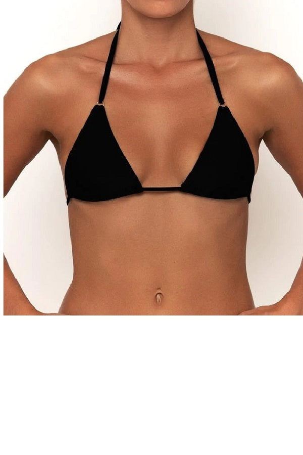 JANTHEE BERLIN Women Salome Nero Triangle Bikini Top
