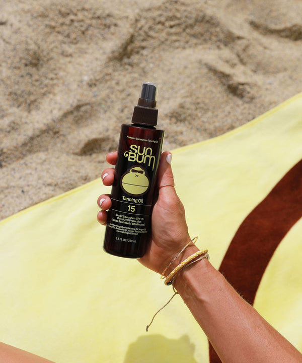 SUN BUM SPF 15 Sunscreen Tanning Oil