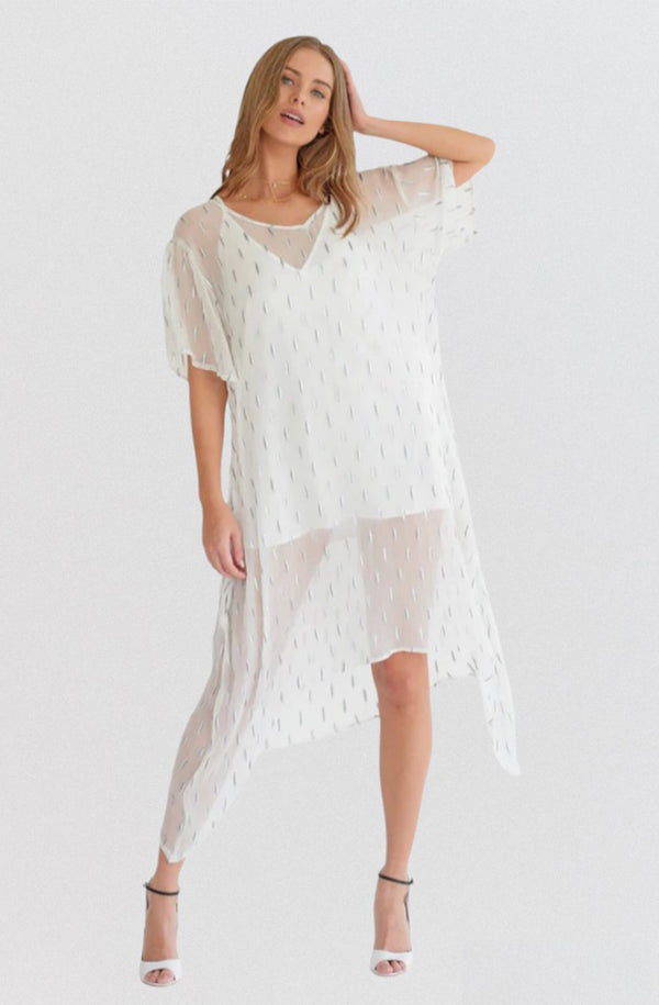 MUCHE ET MUCHETTE Suzie Flocked Dress