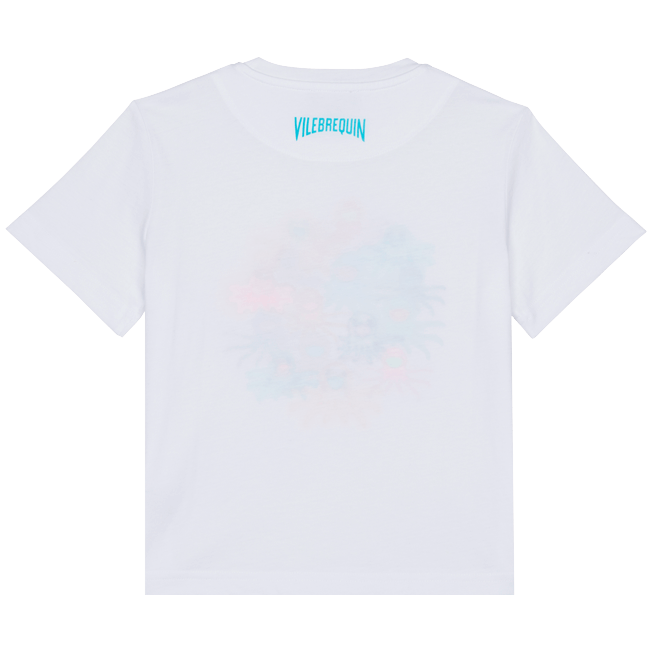 Vilebrequin Kids Cotton T-Shirt Multicolored Medusa