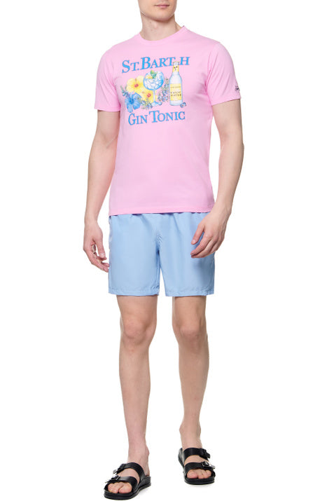 MC2 Saint Barth Men sky blue swim shorts | Pantone - Special Edition