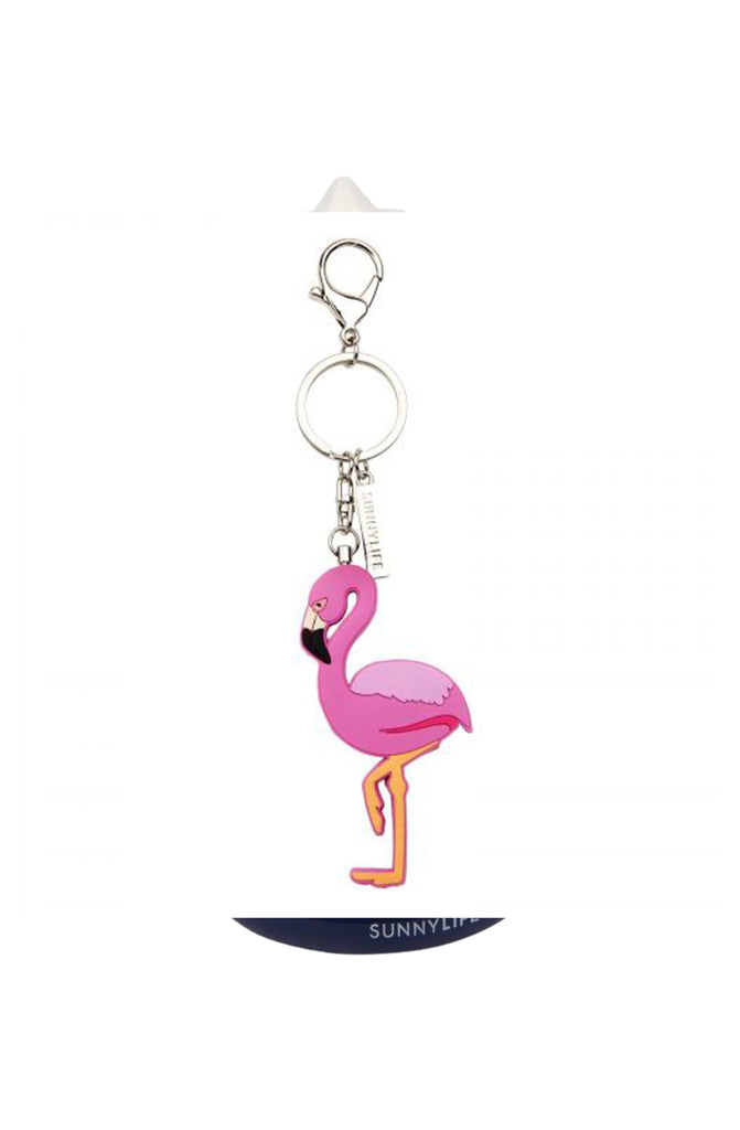 SUNNYLIFE Flamingo Key Ring