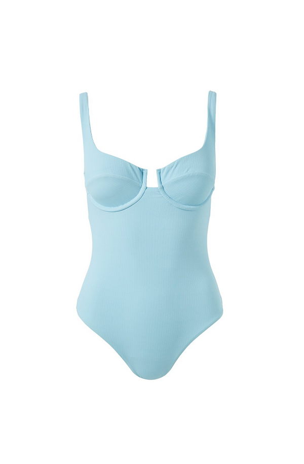 MELISSA ODABASH Women Sanremo Sky Rib Swimsuit
