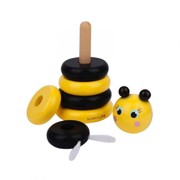 SUNNYLIFE Kids Stacking Bee Toy