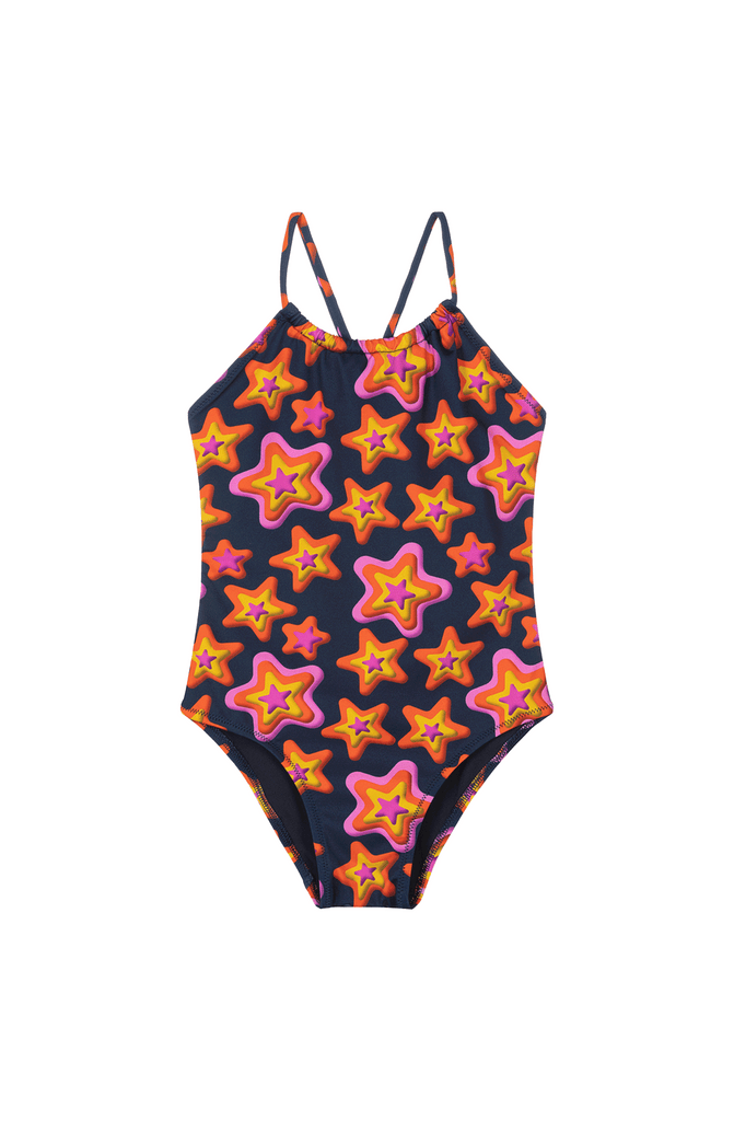 VILEBREQUIN Girls One-piece Swimsuit Stars Gift